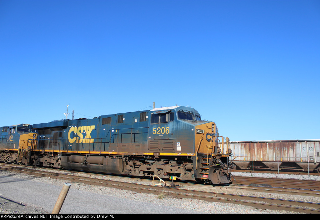 CSX manifest at Sibert